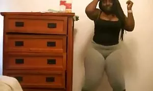 BBW ebony a ɛwɔ legg ...